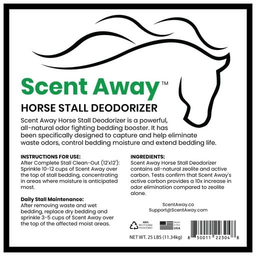 Scent Away - Horse Stall Deodorizer (25lbs)