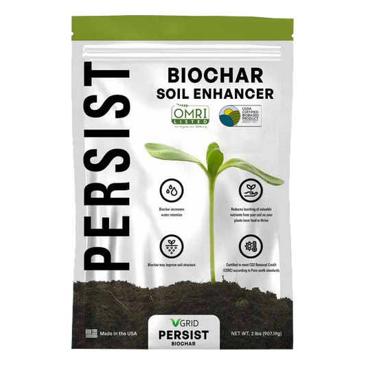 Persist Biochar 2 lbs (3 Qt)